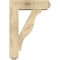 Ekena Millwork Funston Craftsman Rough Sawn Bracket w/ Offset Brace, Douglas Fir, 6"W x 18"D x 26"H BKT0604X18X26FST04RDF - alternate 2